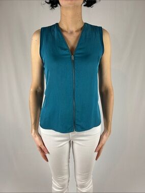 Rag & Bone Sleeveless Teal Top size M